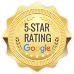 Best Texas House Buyers 5-star Google rating logo, highlighting the company's excellent customer reviews and trusted reputation in Dallas, Texas