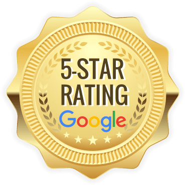 Best Texas House Buyers 5-star Google rating logo, highlighting the company's excellent customer reviews and trusted reputation in Dallas, Texas