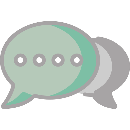 Conversation cloud icons, symbolizing the easy and open communication process with Best Texas House Buyers for hassle-free home sales in Dallas, Texas