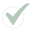 Green checkmark inside a circle, representing the hassle-free approval process for selling your house to Best Texas House Buyers in Dallas, Texas