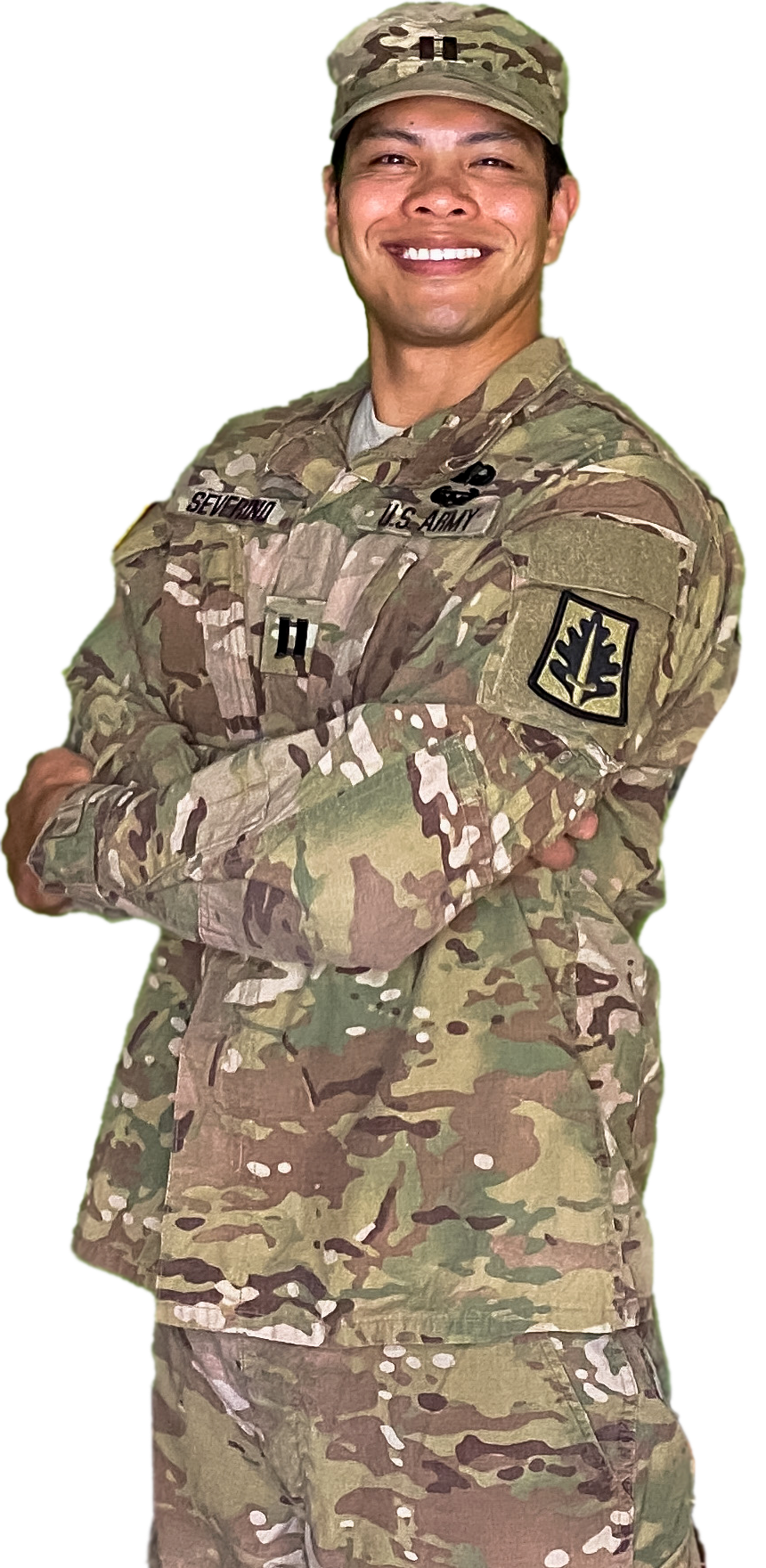 Mark, owner of Best Texas House Buyers, dressed in a US Army Captain uniform, showcasing leadership and dedication through his military background