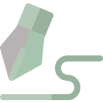 Icon of a pen writing, representing the straightforward and hassle-free process of selling a house to Best Texas House Buyers in Dallas, Texas