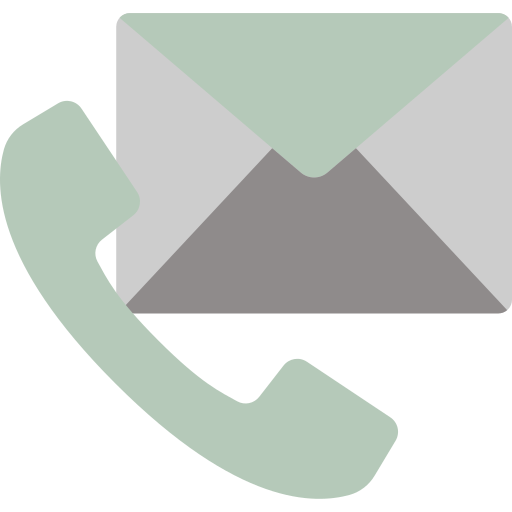 Icon of a phone and email envelope, representing the easy and convenient ways for home sellers to contact Best Texas House Buyers for a quick cash offer in Dallas, Texas