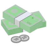 Icon of a pile of cash, representing the fast and hassle-free cash offers provided by Best Texas House Buyers for home sales in Dallas, Texas