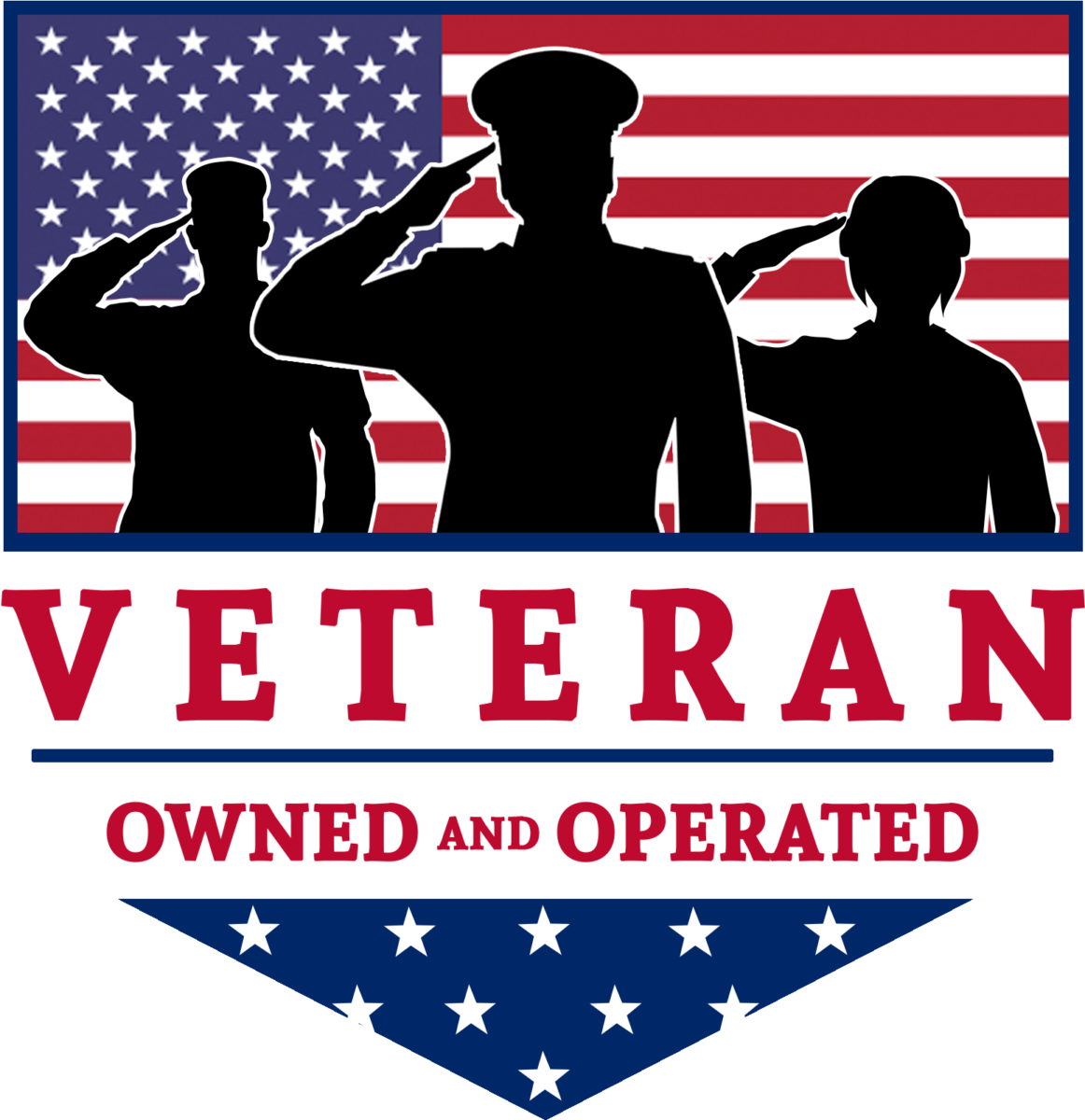Seal indicating "Veteran Owned," highlighting that Best Texas House Buyers in Dallas, Texas, is proudly operated by a U.S. military veteran